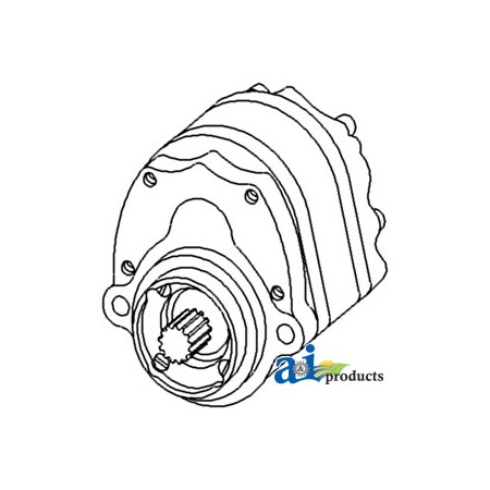 A & I Products Pump, Hydraulic 7.9" x7.8" x6.2" A-207001354